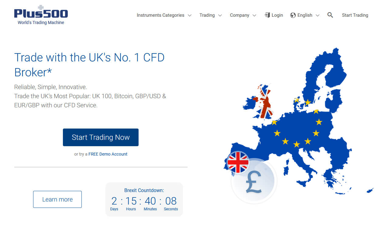 Main section for Brexit