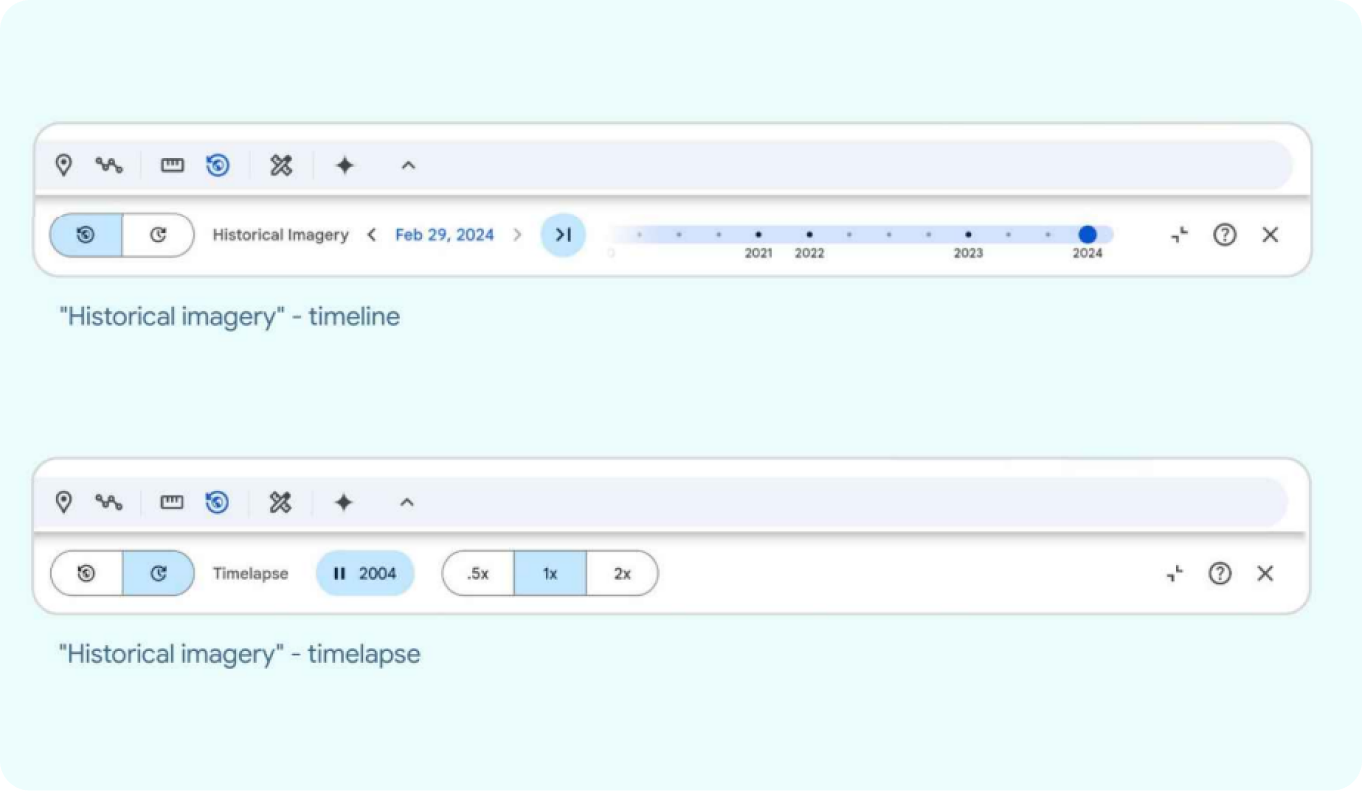 Google Earth Historical Imagery